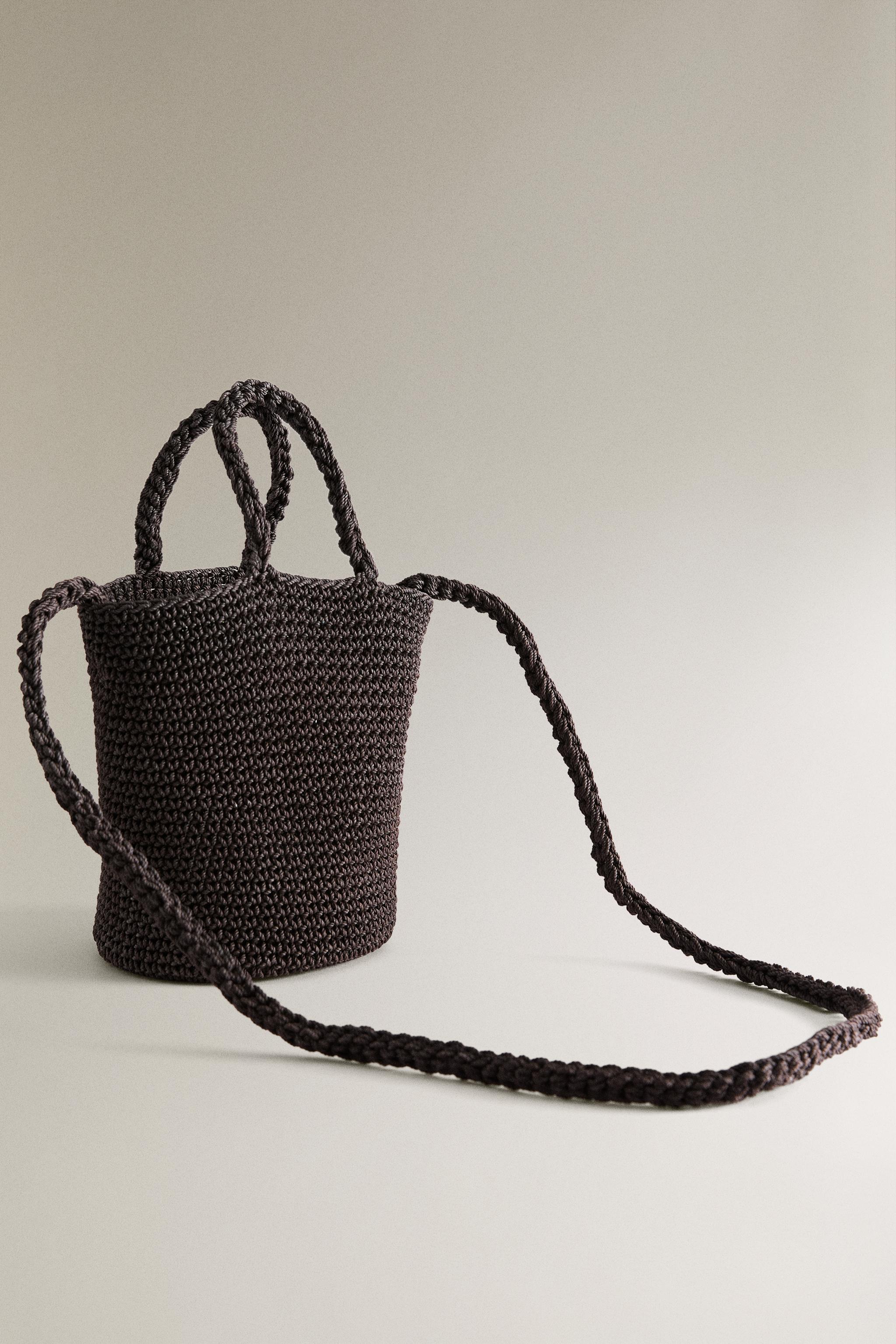 MINI SAC EFFET TRESSÉ